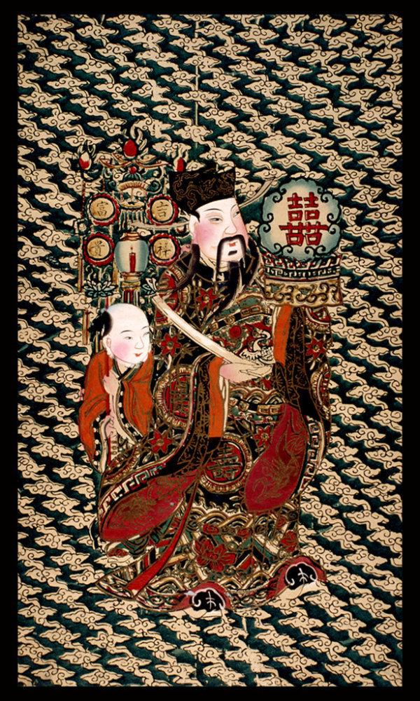 福連文苑傳統(tǒng)精美色彩艷麗的年畫(huà)（二）