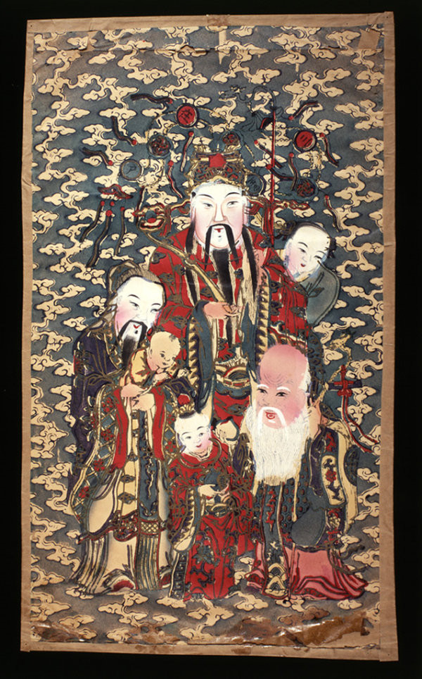 福連文苑傳統(tǒng)精美色彩艷麗的年畫(huà)（二）