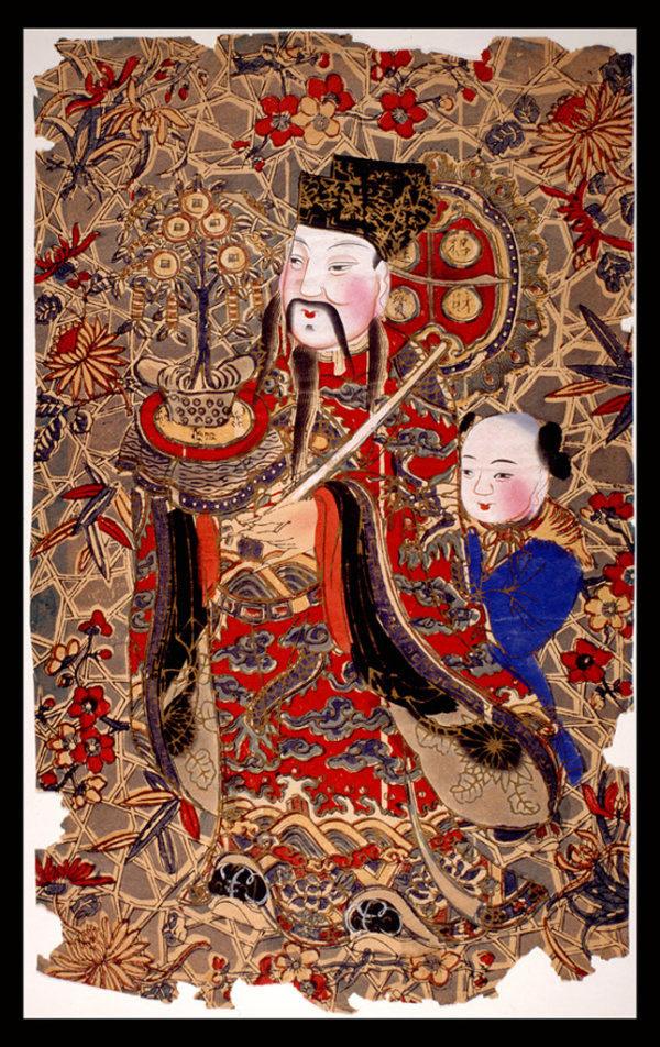 福連文苑傳統(tǒng)精美色彩艷麗的年畫（二）