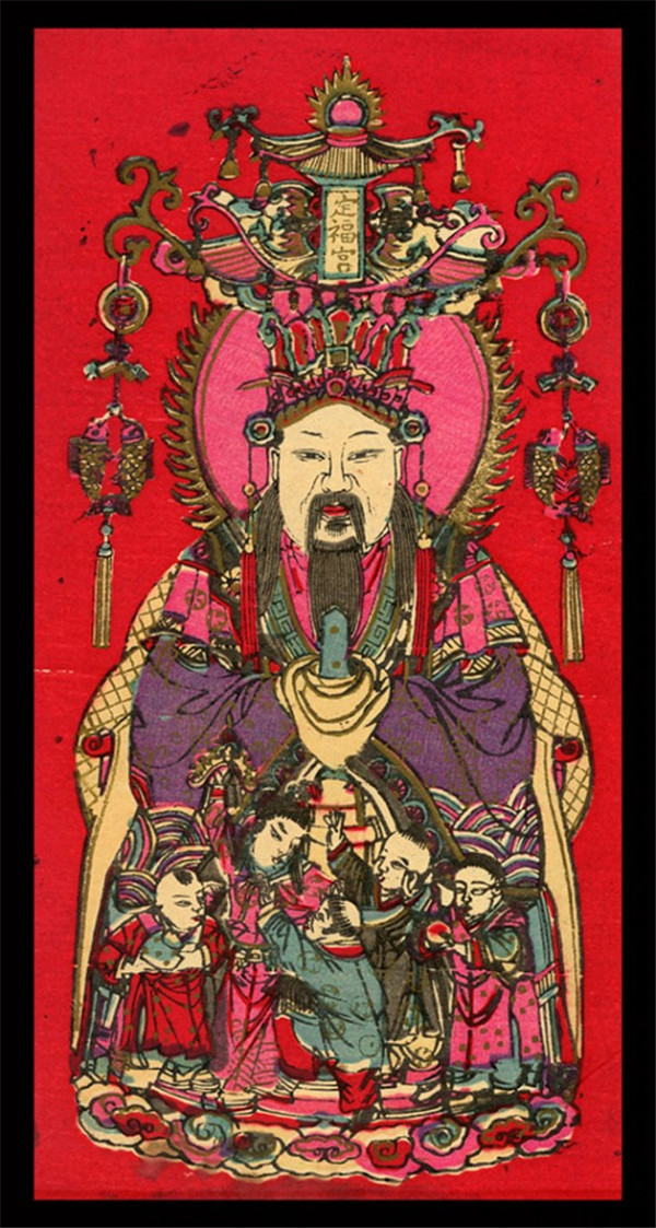 福連文苑傳統(tǒng)精美色彩艷麗的年畫（三）