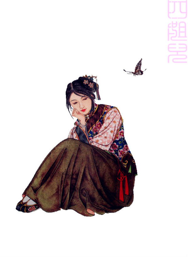 趙成偉《清裝紅樓人物譜》欣賞（二）