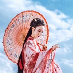 庭院深深思幾許古風(fēng)女子頭像，古風(fēng)真人頭像