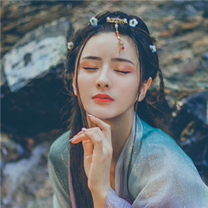 星輝光影漢服古風(fēng)女子頭像，妖媚女生頭像
