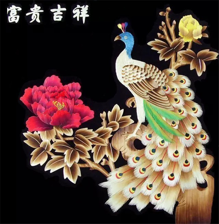 中國文化藝術瑰寶麥燙畫作品欣賞