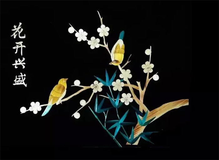 中國文化藝術瑰寶麥燙畫作品欣賞