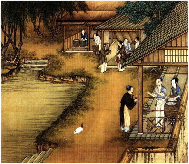 中國(guó)24節(jié)氣古畫(huà)圖，超美國(guó)畫(huà)插畫(huà)欣賞