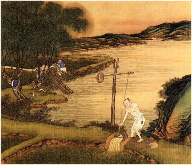 中國(guó)24節(jié)氣古畫(huà)圖，超美國(guó)畫(huà)插畫(huà)欣賞