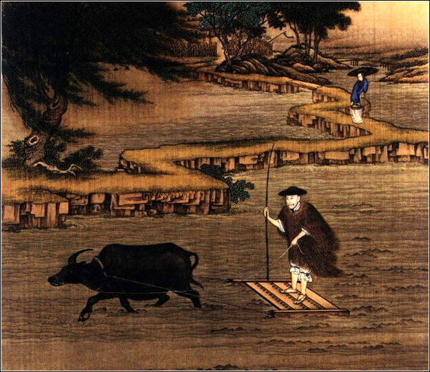 中國(guó)24節(jié)氣古畫(huà)圖，超美國(guó)畫(huà)插畫(huà)欣賞