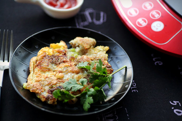 臺(tái)灣美食蚵仔煎