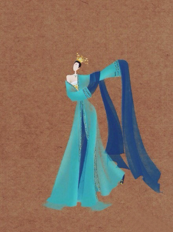 經(jīng)典古風(fēng)電視劇插畫，人生若只如初見