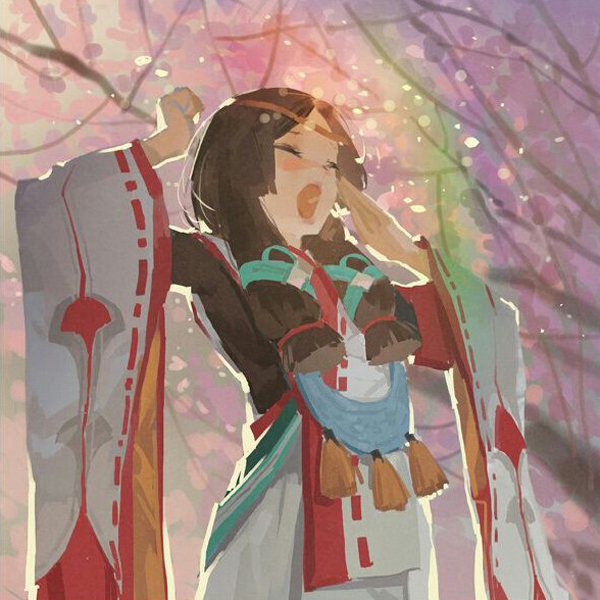 陰陽師八百比丘尼古風(fēng)圖片