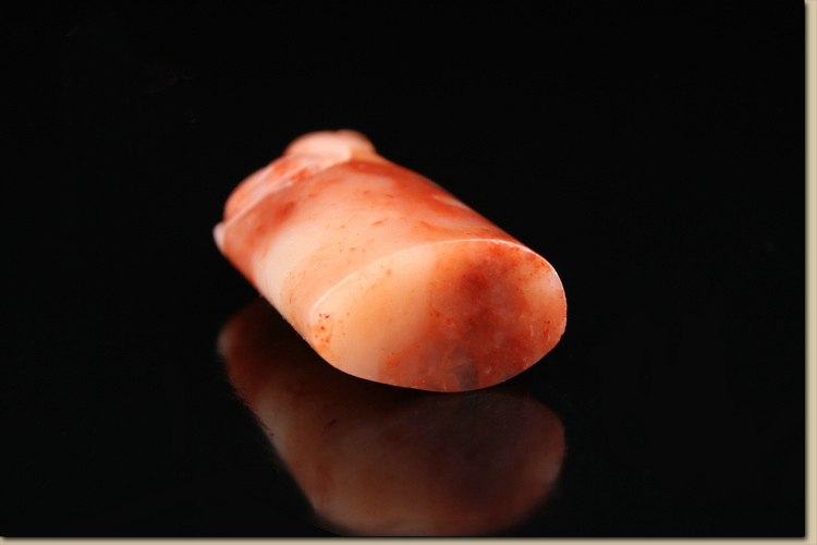 福連文苑壽山石芙蓉凍荷花印章