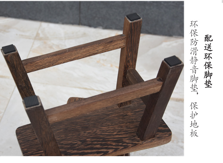 福連文苑雞翅木實木木凳子