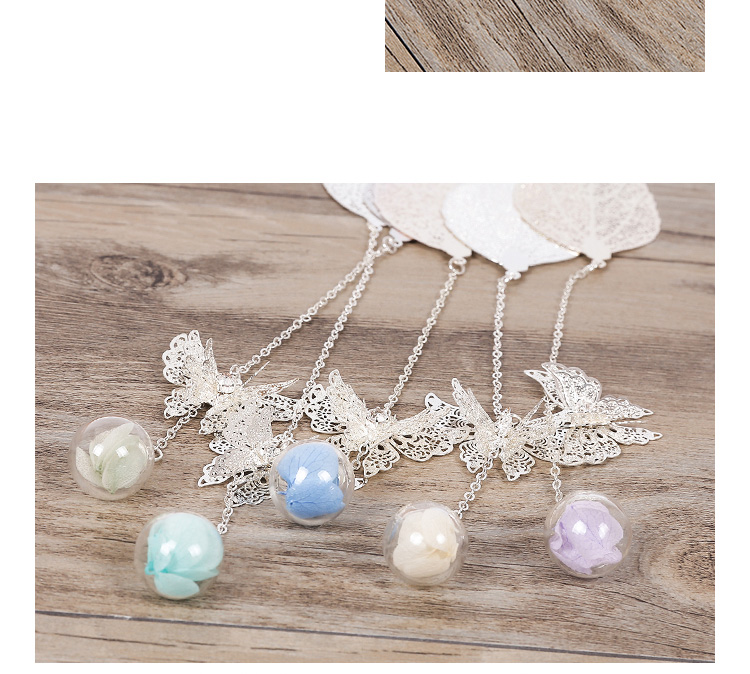 福連文苑古典創(chuàng)意金屬葉子葉脈書簽