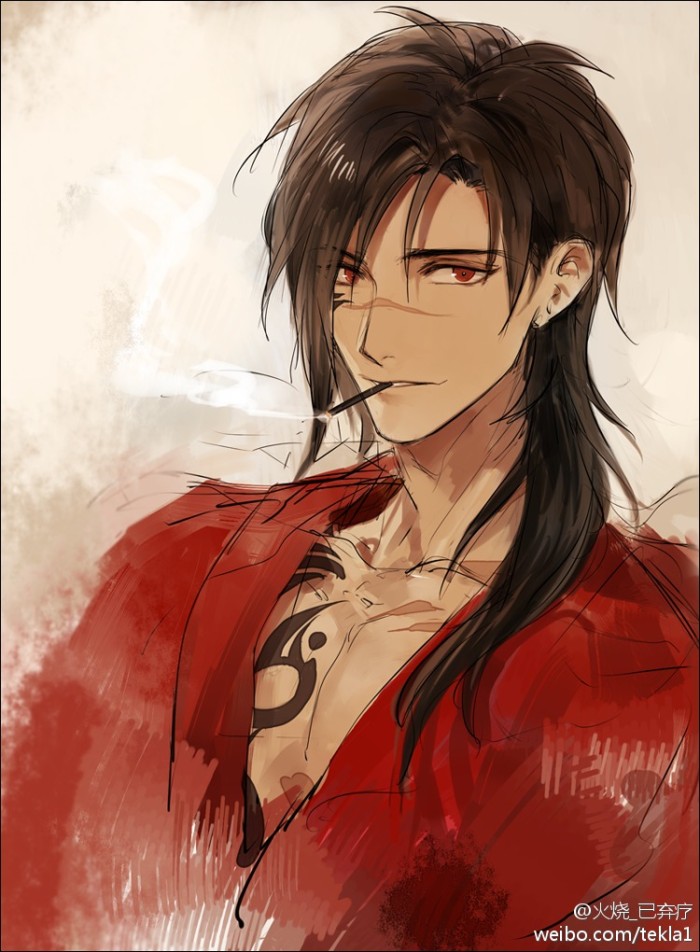 男性獨(dú)特魅力精美插畫(huà)