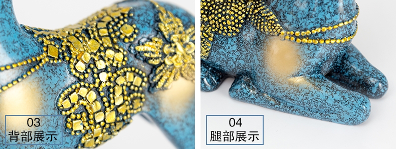 空靈優(yōu)雅，福壽福祿雙至的鹿型青銅器工藝品