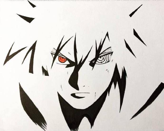 火影忍者簡(jiǎn)約精致插畫