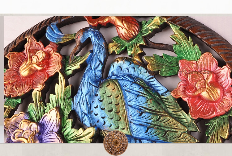 泰式雕刻，柚木雅致精美木雕