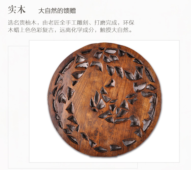 泰式雕刻，柚木雅致精美木雕