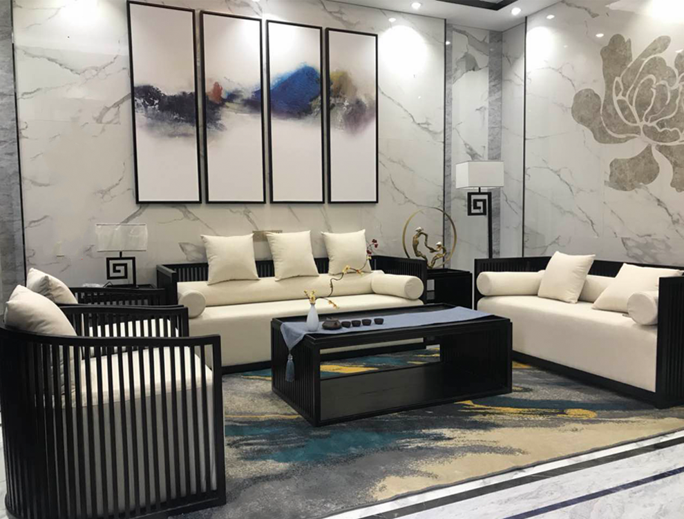 水曲柳木沙發(fā)，典雅大氣中式沙發(fā)