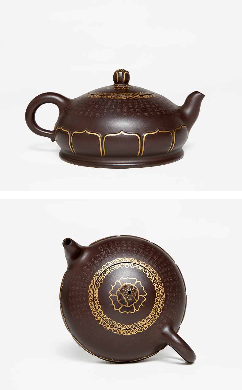 佛系紫砂壺，禪意靜心紫砂壺