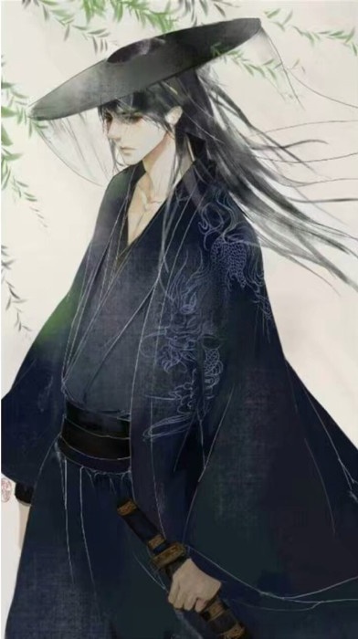 古風(fēng)唯美插畫(huà)，抽象細(xì)膩的手繪插畫(huà)