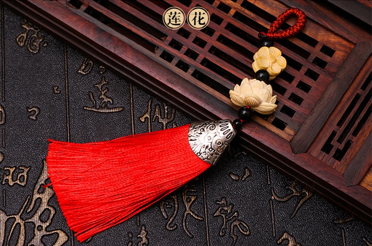 福連文苑流蘇木雕，年年有余細膩木雕