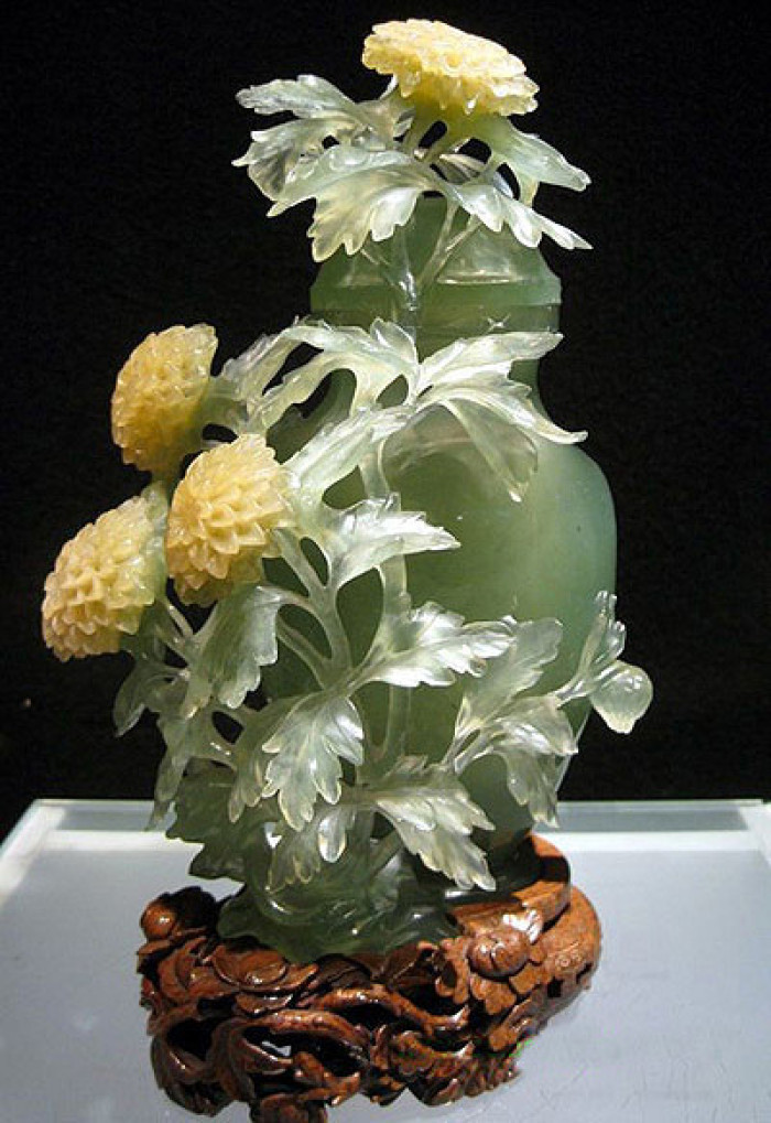 精美藝術(shù)雕刻圖案，福連文苑水晶雕刻