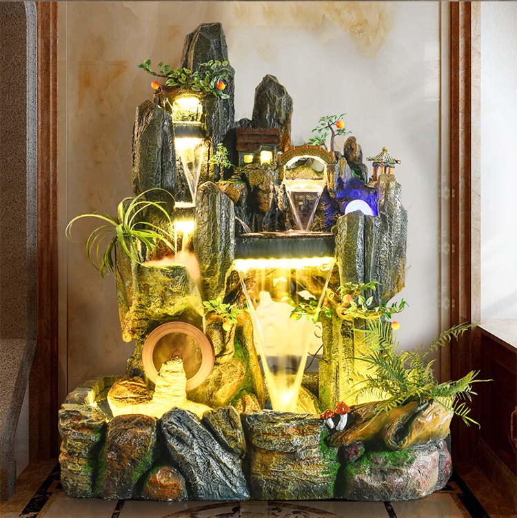 高山流水假山，大方典雅假山石