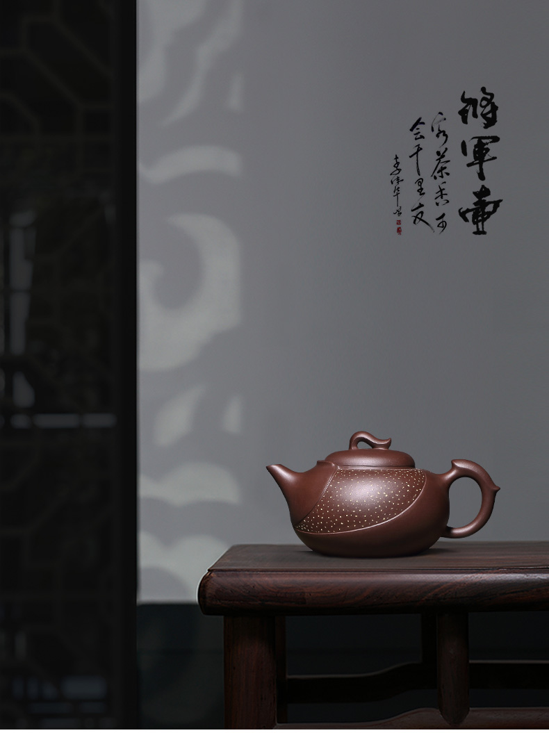 將軍壺紫砂壺，雅韻精美紫砂壺