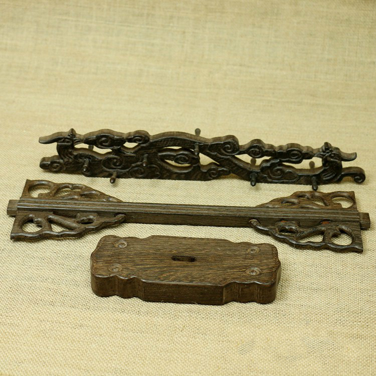 全天然雞翅木筆架，樸實精致筆架圖片