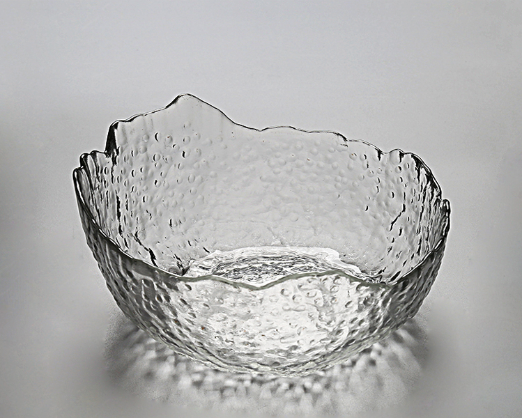 捶紋玻璃水盂，精致優(yōu)雅水盂