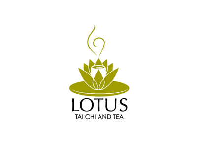 圣潔精簡蓮花logo，精品個(gè)性蓮花logo設(shè)計(jì)