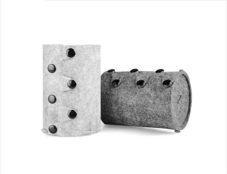 簡易實用羊毛氈筆筒，創(chuàng)意環(huán)保筆筒