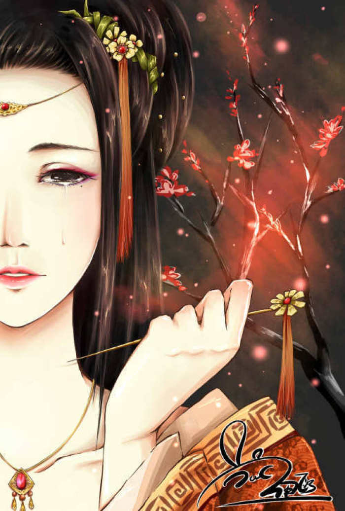 相見茫然詩意插畫，中國古風(fēng)手繪插畫