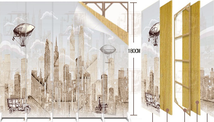 簡易實用屏風(fēng)，多樣中式屏風(fēng)