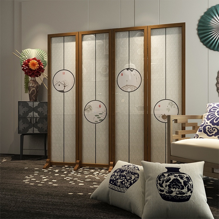 憶江南雅韻屏風(fēng)，愜意雅致中式屏風(fēng)