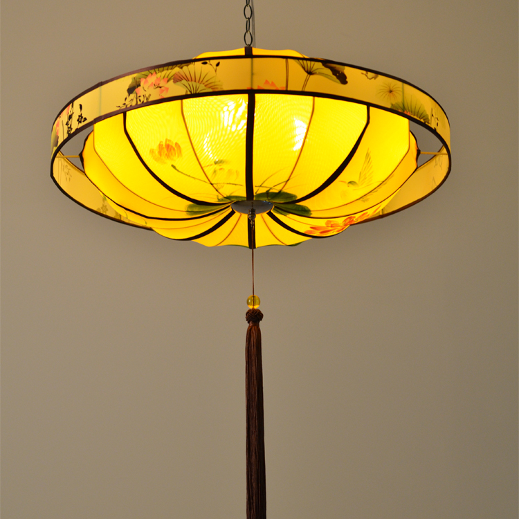 福連文苑燈籠式燈具，精美別致福連文苑燈具圖片