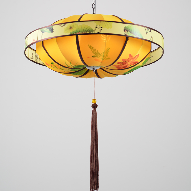 福連文苑燈籠式燈具，精美別致福連文苑燈具圖片