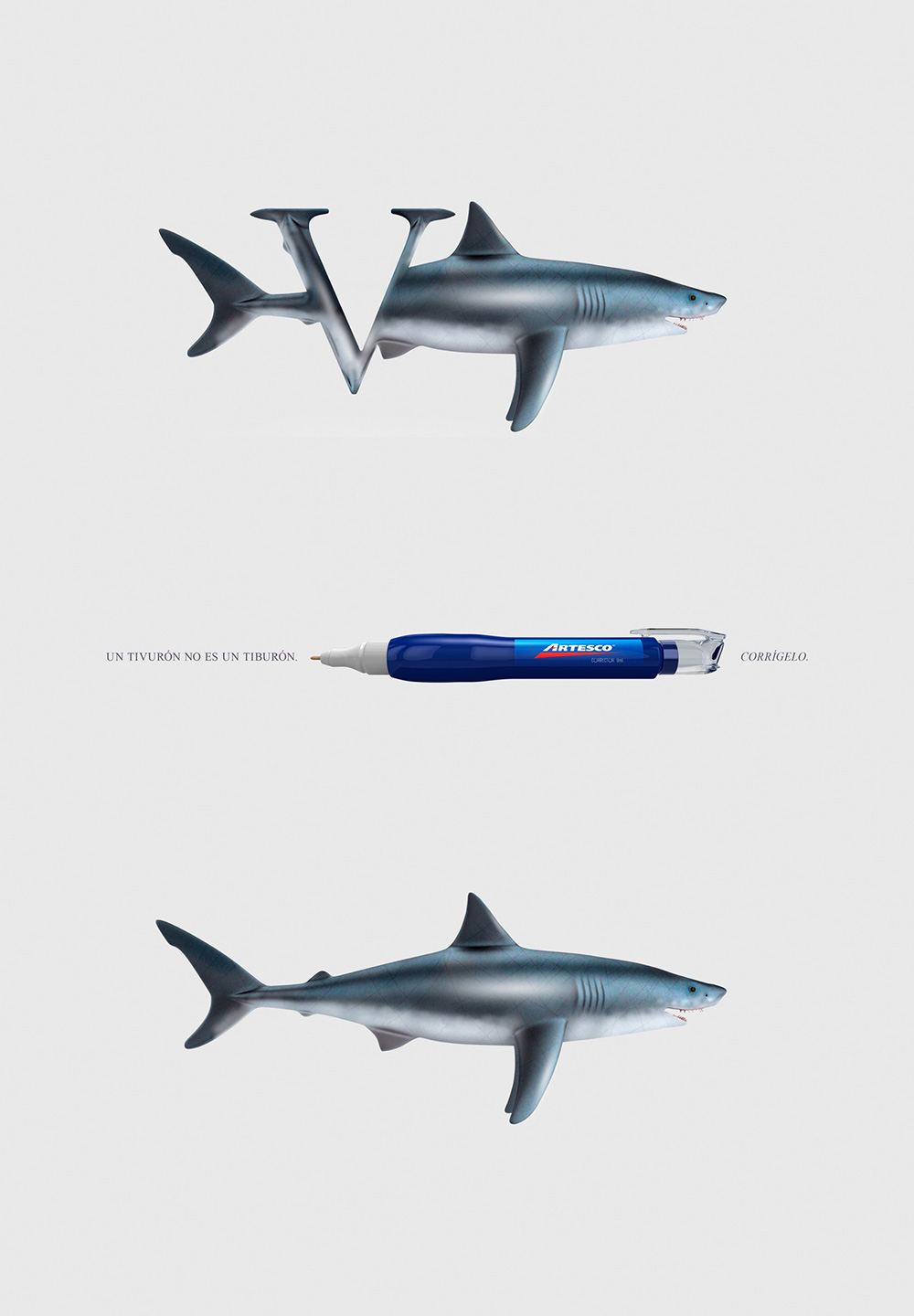 極簡腦洞大開海報，辦公用品海報設計