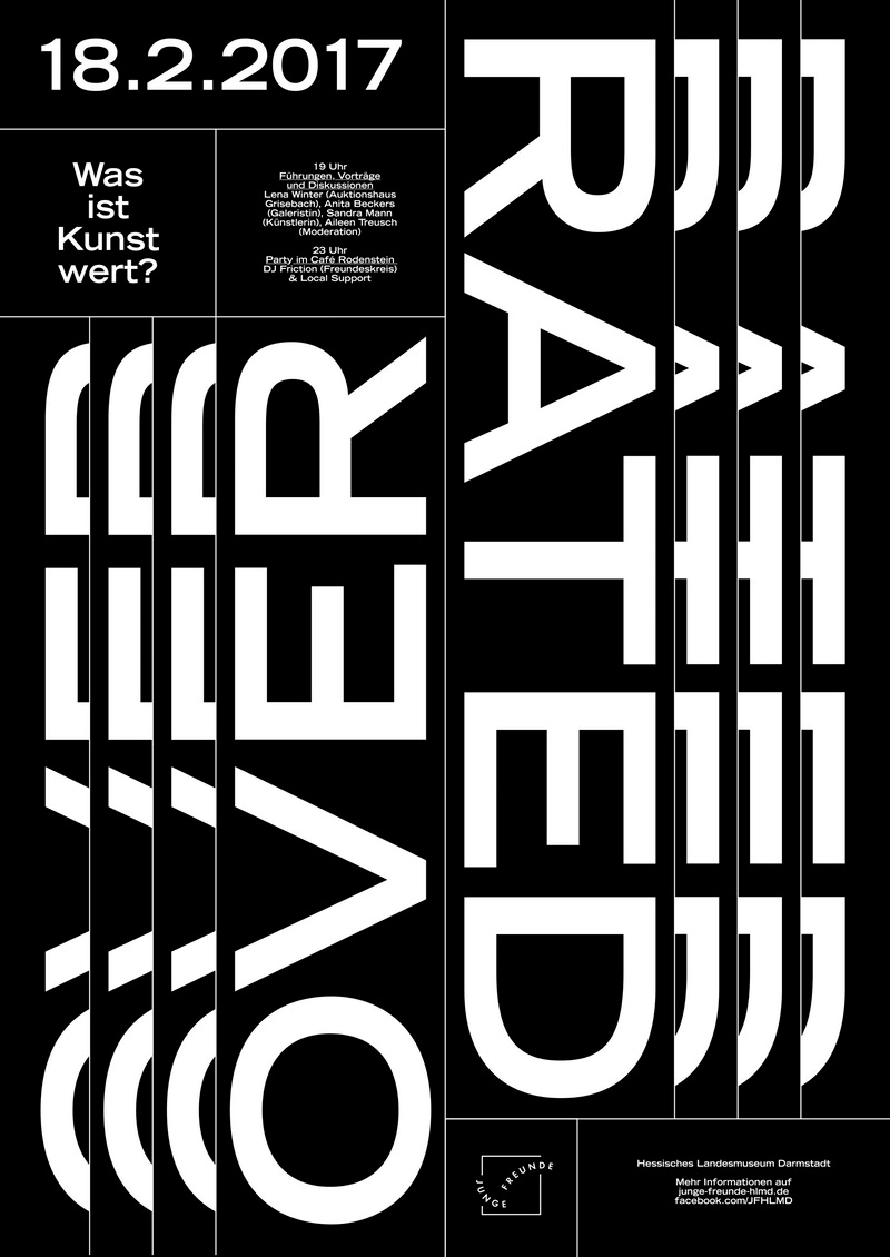 創(chuàng)意有趣字體海報，精美個性海報設(shè)計