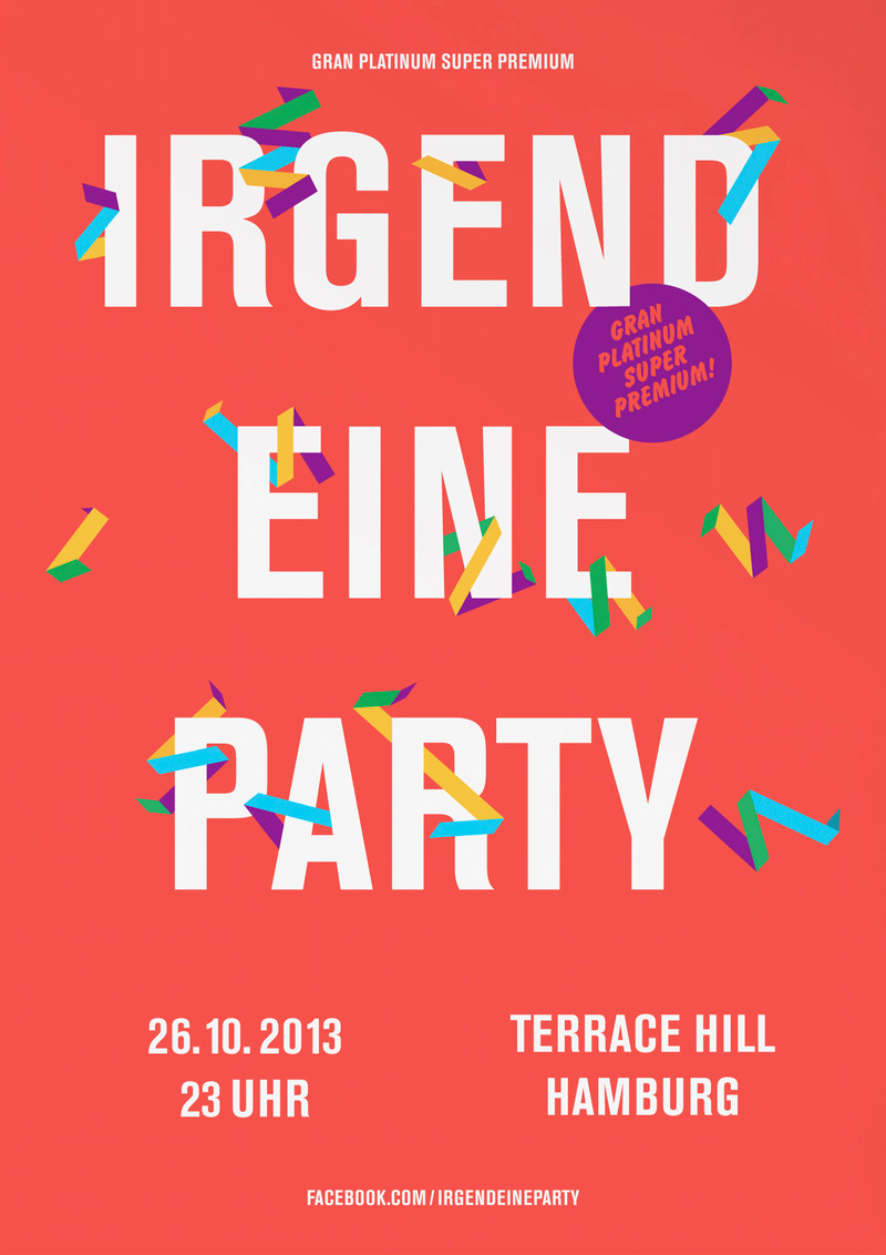 創(chuàng)意有趣字體海報，精美個性海報設(shè)計