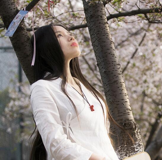 兩款復(fù)古亞麻民國(guó)風(fēng)漢服，白色簡(jiǎn)約中式漢服