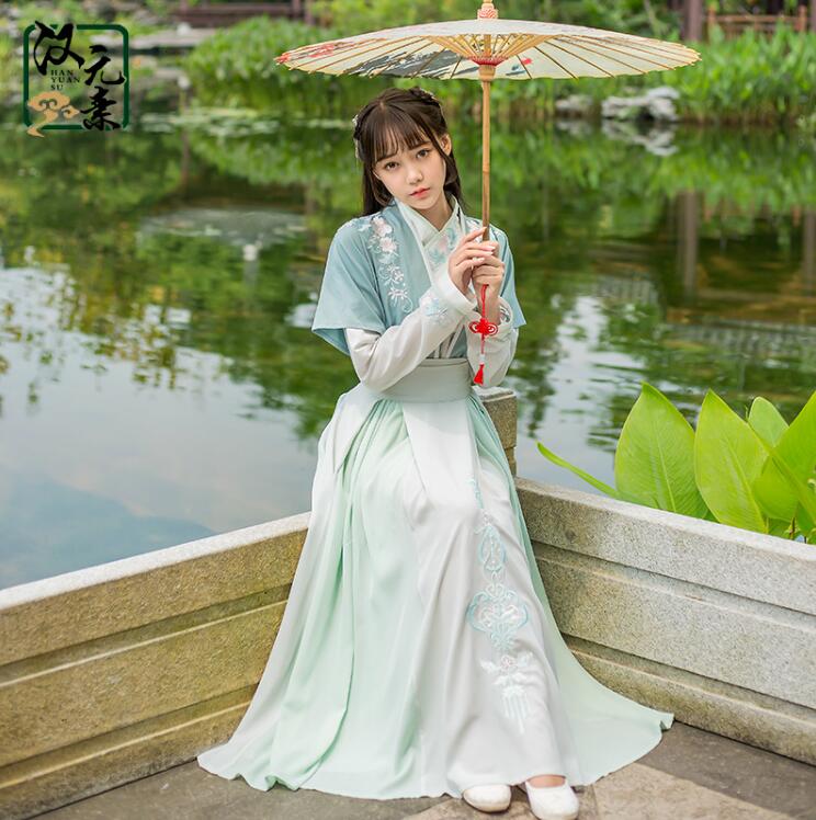 日常漢元素古裝漢服，盡顯優(yōu)雅氣質(zhì)