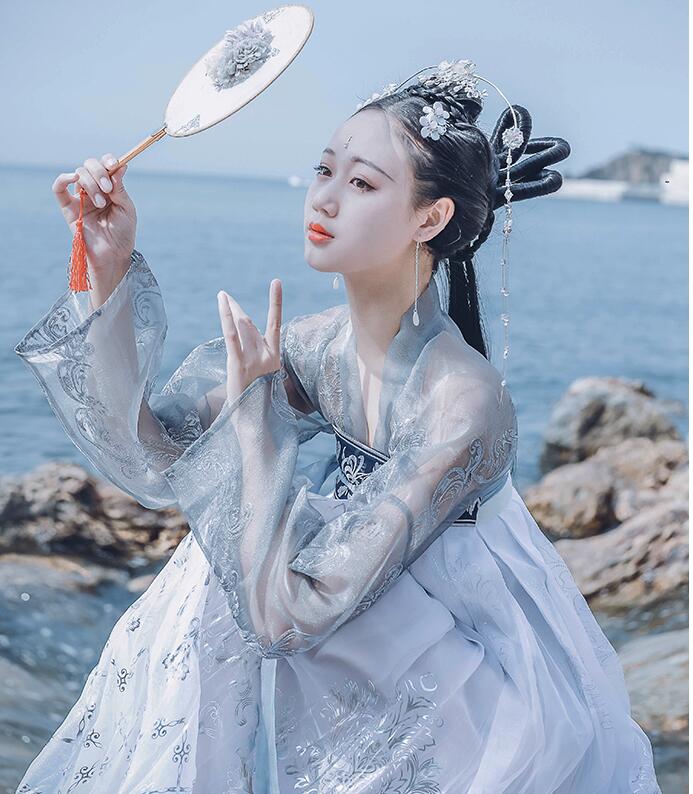 漢服齊胸襦裙，日常清新仙女裙