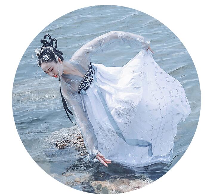 漢服齊胸襦裙，日常清新仙女裙