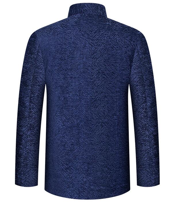 中老年人款仿唐中山裝，福連文苑復古刺繡中山裝