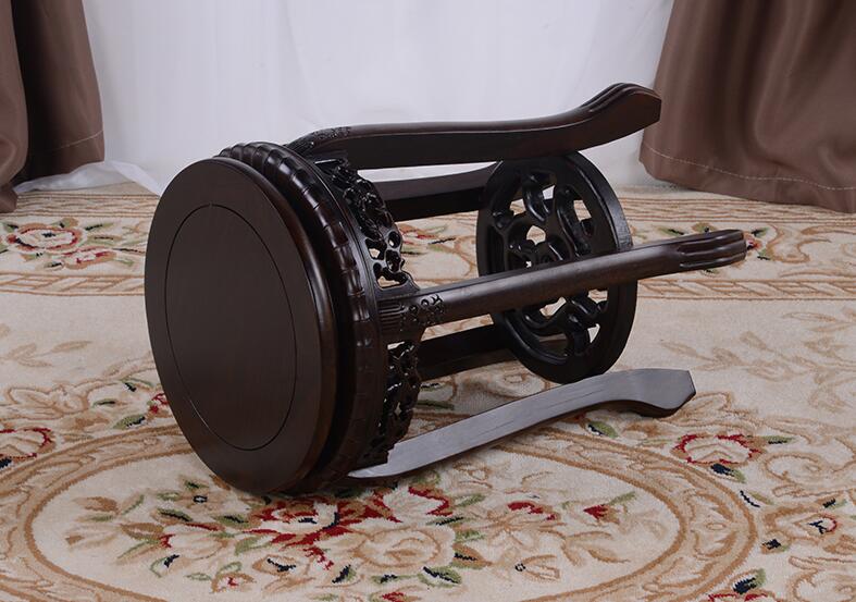 中式仿古家用鼓凳，實木繡墩古箏凳子