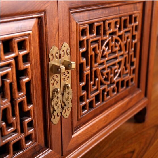 古典榆木家具，中式儲(chǔ)物玄關(guān)凳子