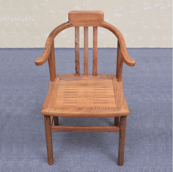 復古實木椅子，簡潔優(yōu)美明式圈椅